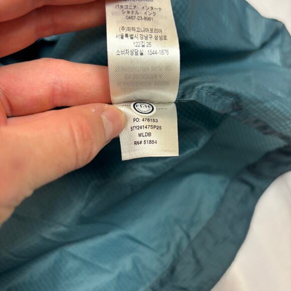 Patagonia Houdini Windbreaker Jacket Women's Large Granola Running Outdoor - Picture 8 of 9